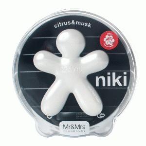 Niki Autoverfrisser Pearly White - Citrus & Musk